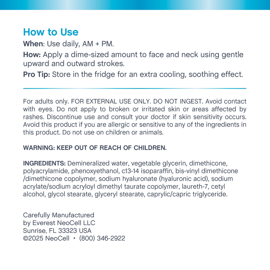 Hyaluronic Acid Gel Cream, 4 oz (113 g) Jar