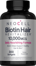 Biotin Hair Revitalizer, 10,000 mcg, 300 Softgels