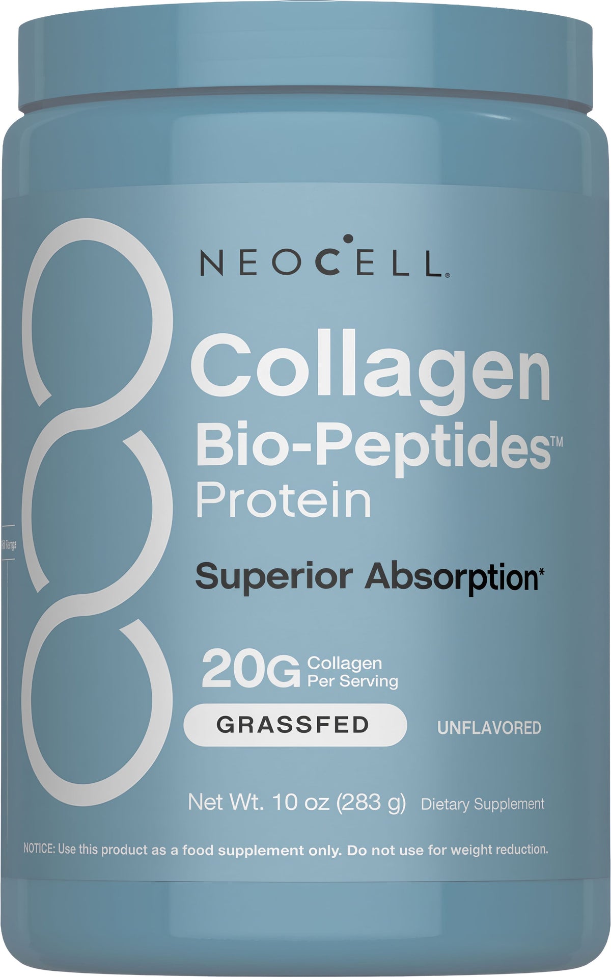 Grassfed Collagen Bio-Peptides, 10 oz (283 g) Powder