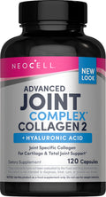 Joint Complex Collagen Type 2 + Hyaluronic Acid, 120 Capsules