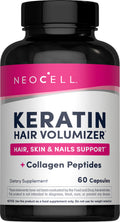 Keratin Hair Volumizer, 60 Capsules