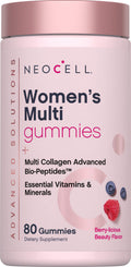 Women's Multi Gummies Advanced Berry-licious Beauty Flavor, 80 Tasty Gummies